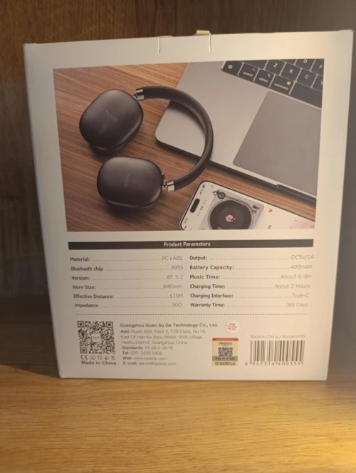 Casque Bluetooth YASIDO EP05