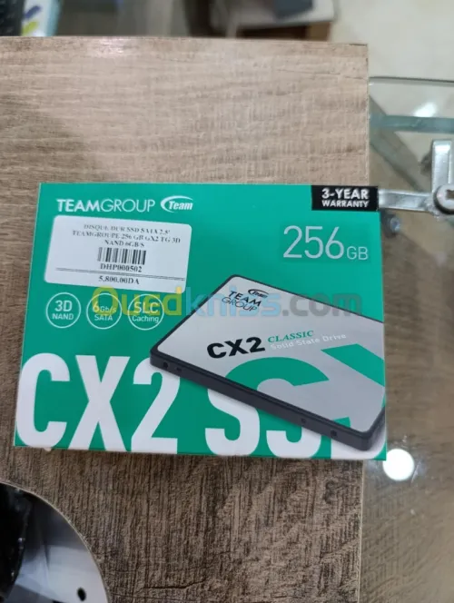 DISQUE DUR  256 GB SSD  TEAMGROUPE ORIGINALE
