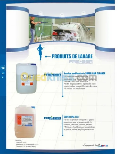 Réparation materiels lavage