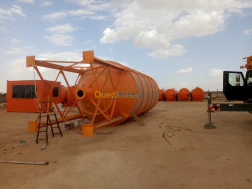 Installation et réparation des centrales à béton 