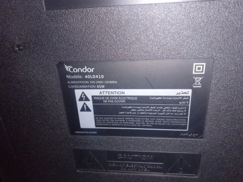 tv led condor 40ld410