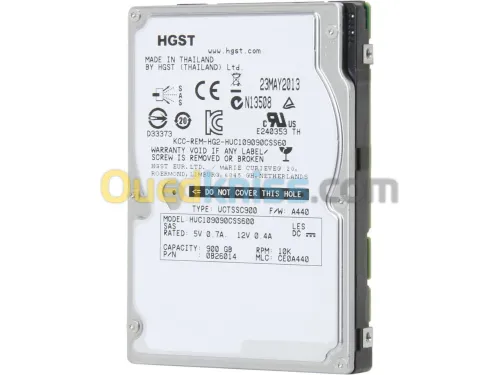 HDD SAS 900GB 10K AVEC CADDY PROMO