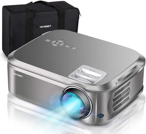 HUREMER Native 1080P Full HD Projector