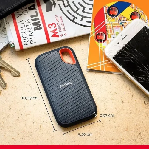 DISQUE DUR EXTERNE SANDISK EXTREME PORTABLE SSD 4TB