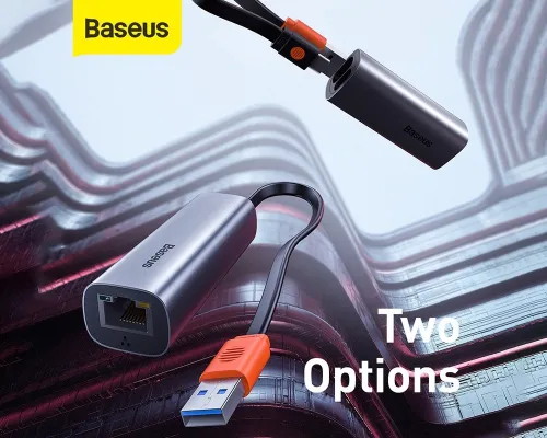 BASEUS GIGABIT LAN ADAPTER USB 3.0 & TYPE C RJ45