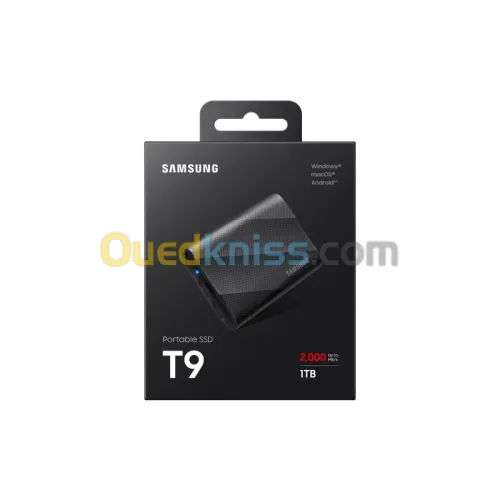 DISQUE DUR EXTERNE SAMSUNG T9 1TB 2000MB/S