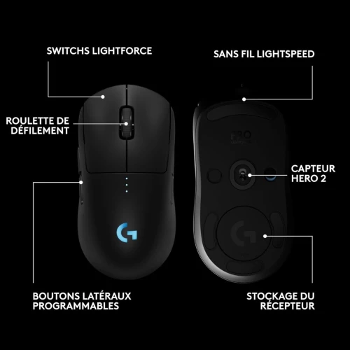 LOGITECH SOURIS PRO 2 LIGHTSPEED