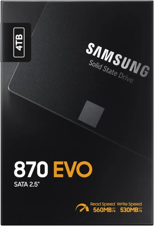 SAMSUNG DISQUE DUR INTERNE SATA SSD 870 EVO 4TB