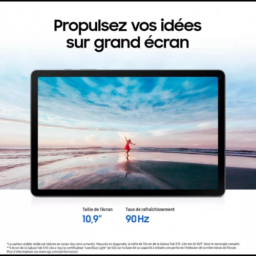 SAMSUNG GALAXY TAB S10 LITE 6/128GB WIFI + BOOK COVER NOIR