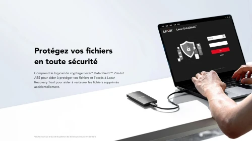 LEXAR DISQUE DUR EXTERNE SL300 1TB 1050MB/S