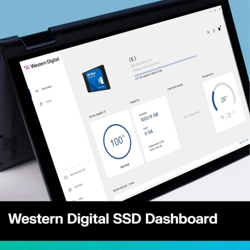 WD BLUE DISQUE DUR SATA SSD 1TB SA510