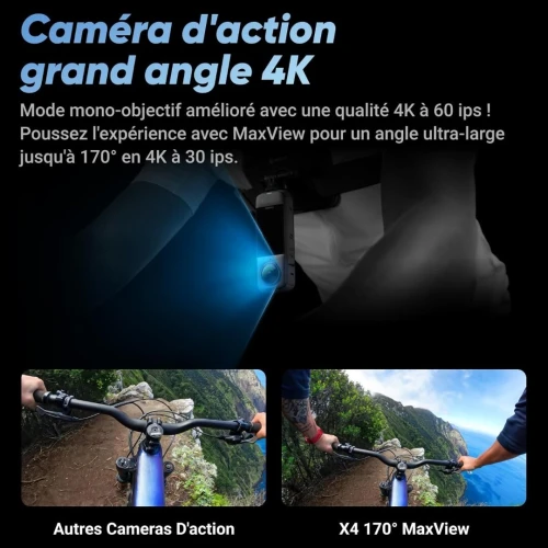 INSTA360 X4 8K 360 ACTION CAM