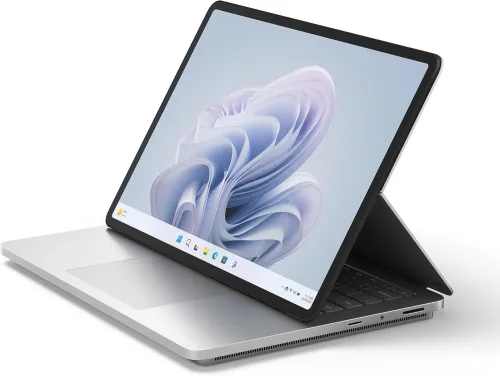 MICROSOFT SURFACE LAPTOP STUDIO 2 / I7 13TH GEN / 32GB RAM / 1TB / NVIDIA GEFORCE RTX 4050 GPU / PLATINIUM 14.4"