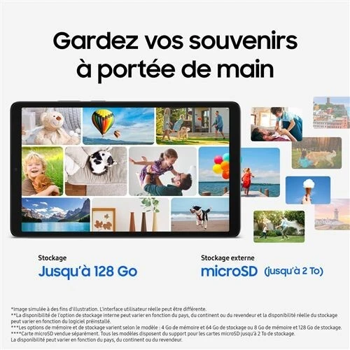 SAMSUNG GALAXY TAB A11 4/64GB 4G AVEC PUCE