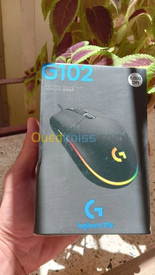 Logitech G102 Mouse Original Ergonomic Mouse Optical 8000DPI RGB Customizing 6 Buttons Pc Gaming