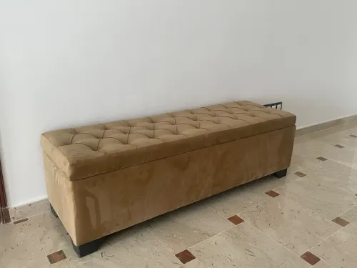 Pouf simple et coffret sur commande 