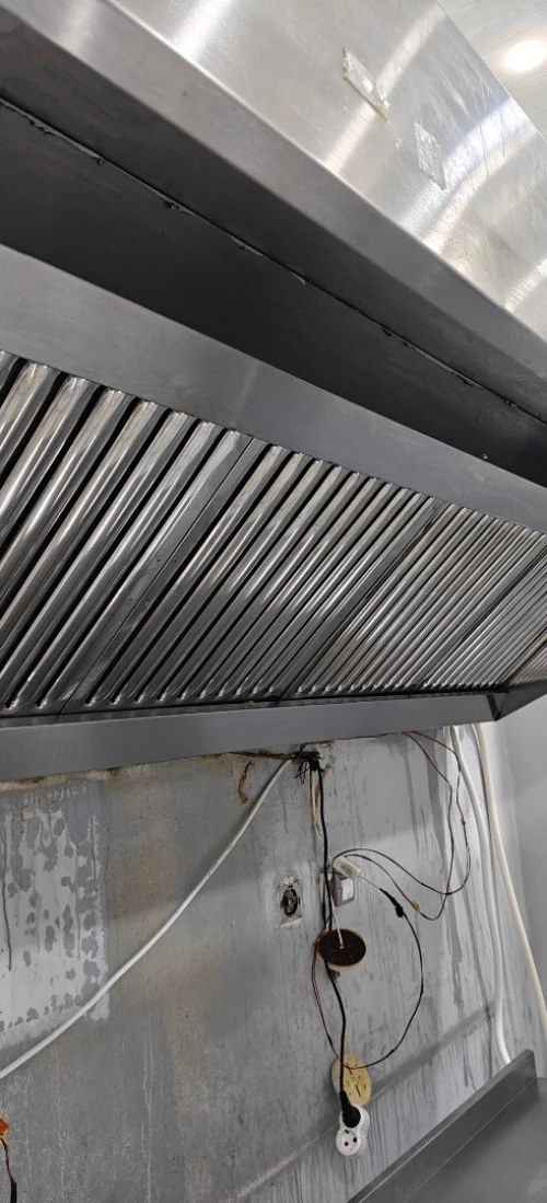 hotte inox 250cm, moteur 9/9