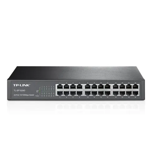 SWITCH TPLINK 24P RACK 1U 10/100