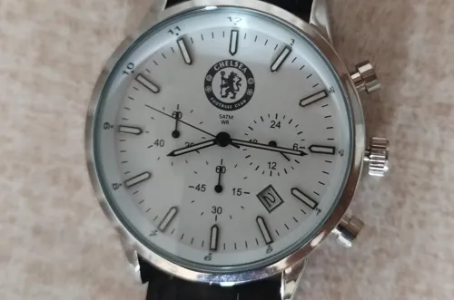 Montre Chronographe Original NEUF CHELSEA FC CABA NEUF UK TALBES WAHDEK