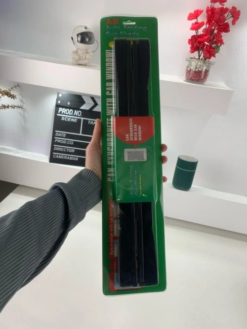 Rideau pare-soleil rétractable pour vitres de voiture 2Pcs  واقي الشمس في السيارة