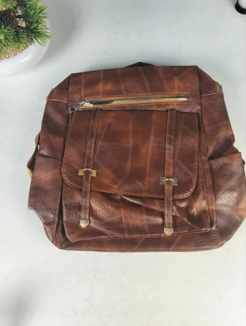 Sac à Dos Rétro Femme  Cuir PU Élégant pour Usage Quotidien