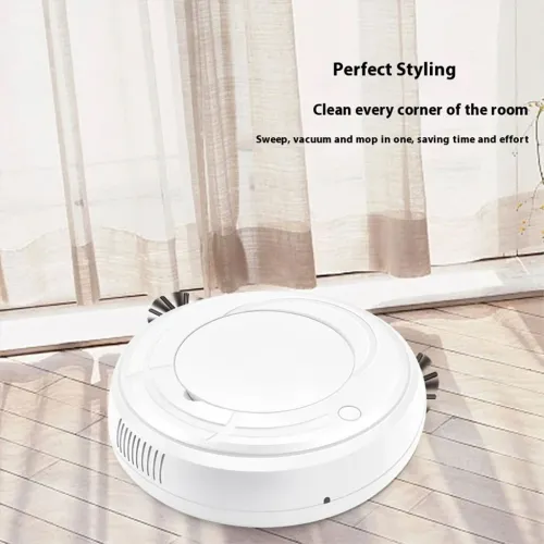 Aspirateur Robot Intelligent 3-en-1  Design Compact et Silencieux