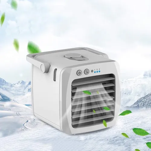 Climatiseur d'Air Portable  Fonctionnement Silencieux, Minuterie et Filtre Lavable