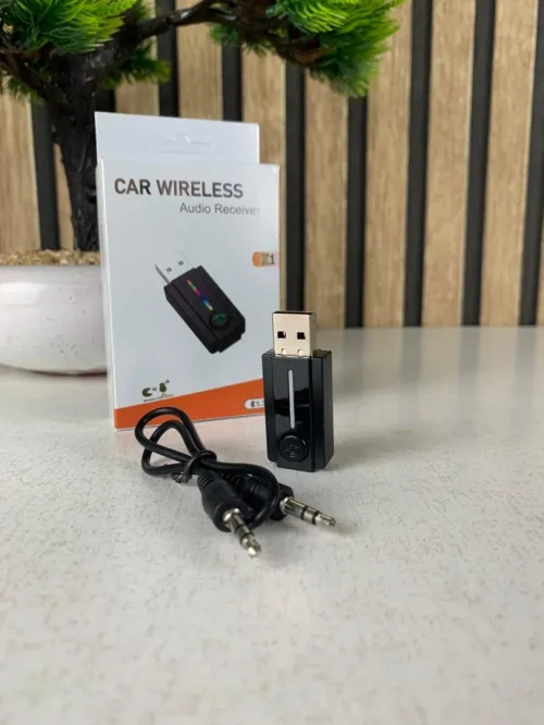 Récepteur Bluetooth pour voiture avec câble auxiliar