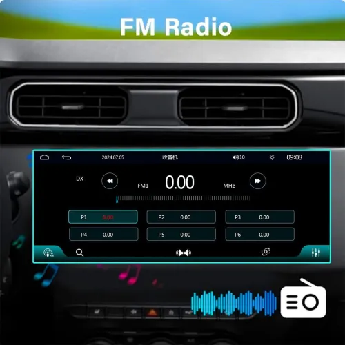 Autoradio Double DIN Intelligent  CarPlay, Android Auto et Wi-Fi