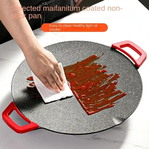 Plaque de Cuisson Électrique 36 cm Grill Sans Fumée Haute Performance