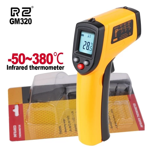 Thermomètre Infrarouge Sans Contact GM320 - Mesure Température 