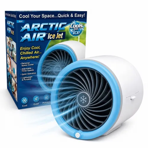 Climatiseur Portable Compact  Refroidissement à Glace avec Ventilateur Jet