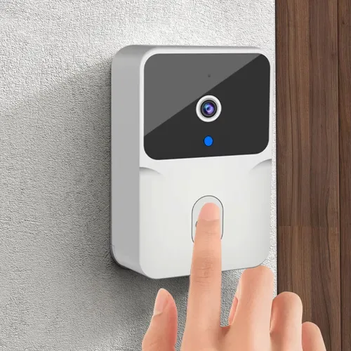 Sonnette Connectée Extérieur avec Caméra 1080P Auto Capture