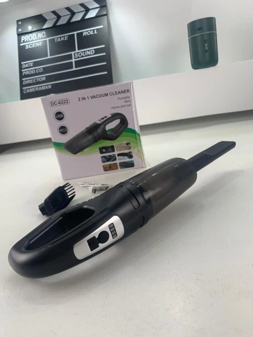Aspirateur de Voiture Puissante Rechargeable DC-6222  مكنسة كهربائية محمولة