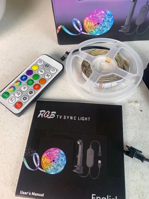 Ruban LED RGBIC  Effets Dynamiques et Synchronisation Smart