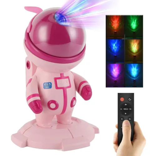 Veilleuse Projecteur Galaxie avec Haut-Parleur Musique et Couleurs RVB
