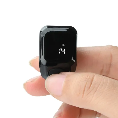 Bague de Zikr Numérique  Bluetooth avec Affichage OLED
