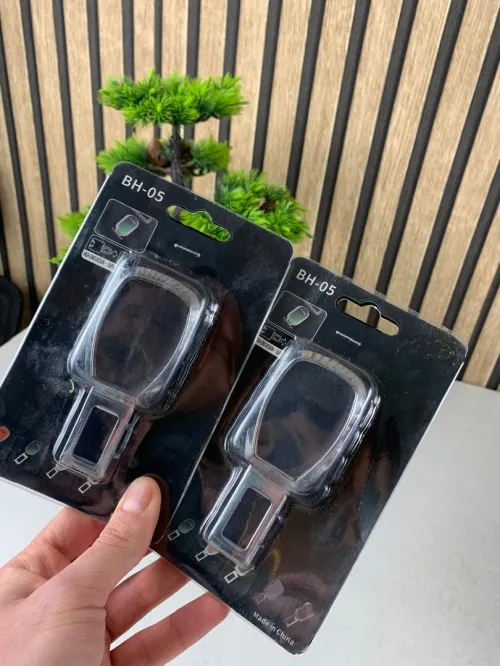 2PCS Boucles Ceinture Sécurité pour Siège Auto  Facile à Installer