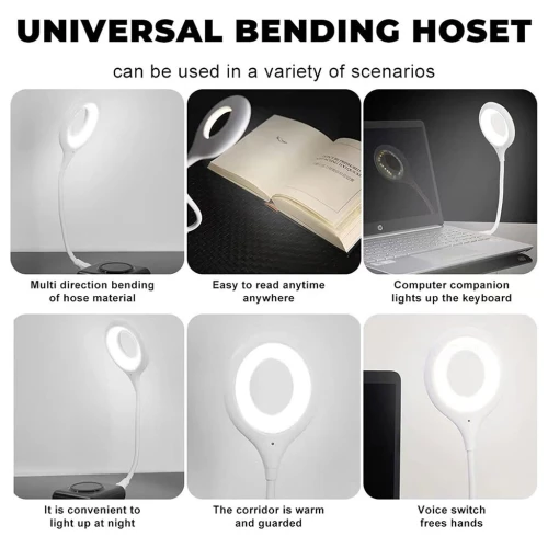 Mini Lampe LED USB Commande Vocale - Pratique et Moderne
