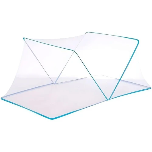 Moustiquaire Pliable pour Lit 1 Place  Installation Rapide et Protection Totale