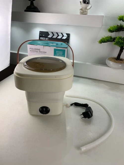 Mini Machine à Laver +Pliable +Portable + 3 Modes +Fonction Déshydratation 