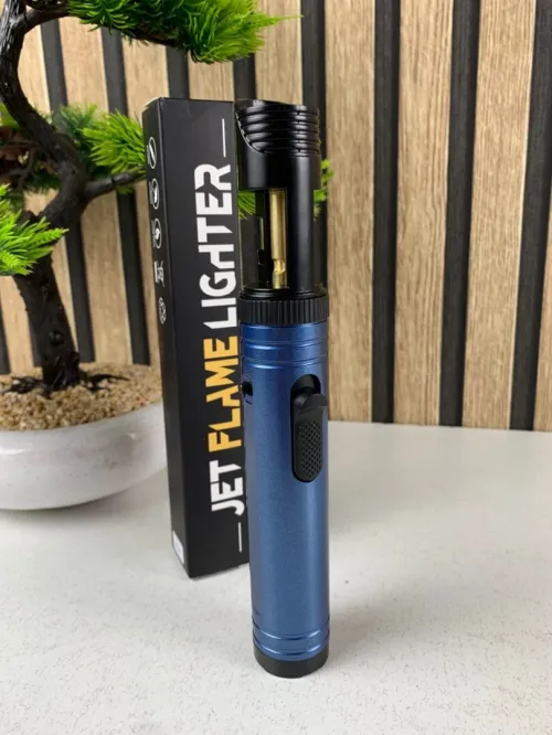 Briquet Jet Flamme Électrique - Sécurisé et Multifonction (Ouvre-Bouteille)