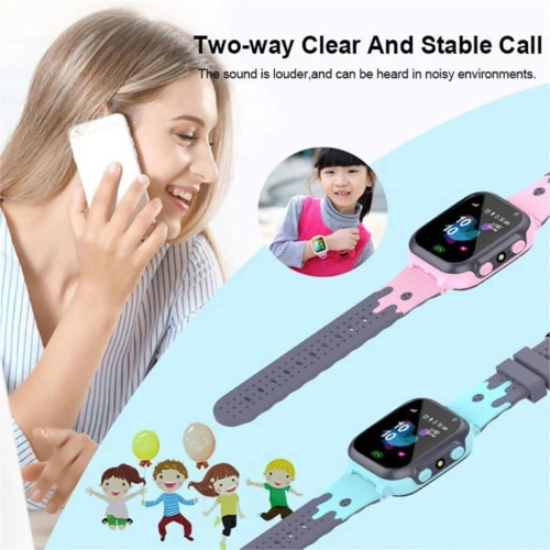 Montre intelligente avec fonction dappel - durgence SOS et camera pour enfants