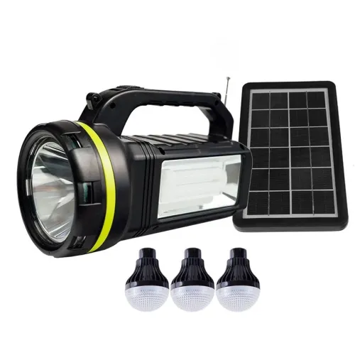 Kit Solaire dÉclairage avec Haut-Parleur Bluetooth GDLITE GD-2000A