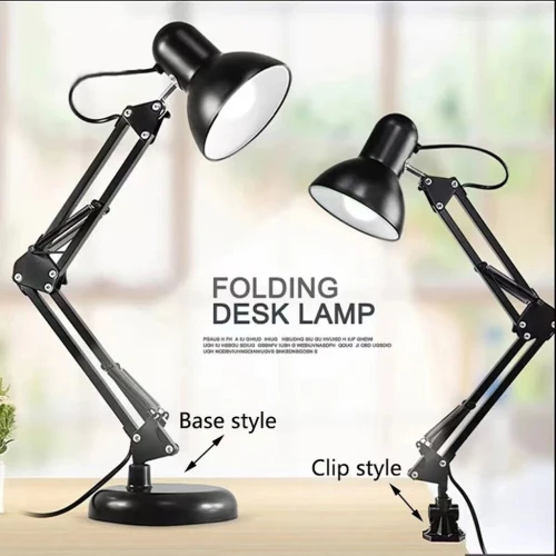 Lampe de bureau métal rétro - LED E27 ajustable