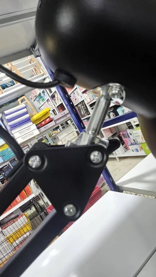 Lampe de bureau métal rétro - LED E27 ajustable