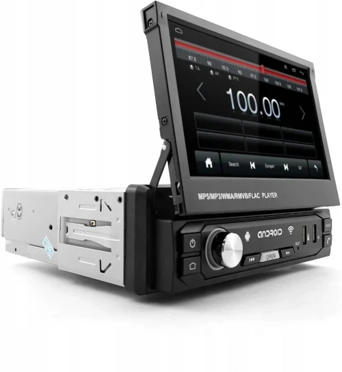 Autoradio avec Écran Coulissant  Lecteur MP5 Voiture