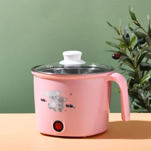 Cuiseur Électrique Multifonction Portable 18cm V2  Idéal pour Nouilles, Soupe et Riz