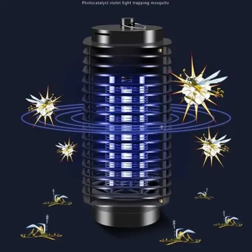 Lampe UV Anti-Insectes  Lanterne Piège Électrique