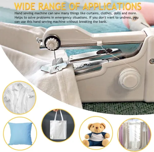 Mini Machine Couture Sans Fil  Idéale pour Débutants